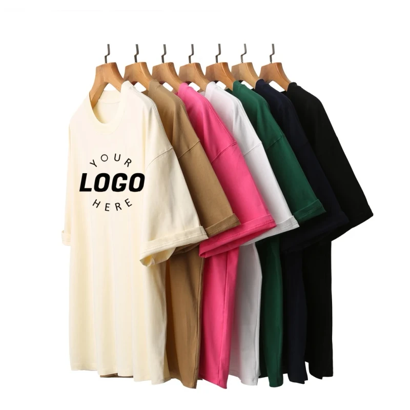 Custom-Logo-Print-Graphic-T-shirts-Women-Men-Oversized-100-Cotton-Printed-Blank-Vintage-Distressed-Short-Long-Sleeve-T-Tshirt