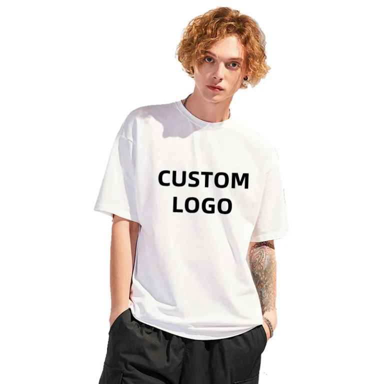 Custom-Logo-Print-T-Shirt-Unisex-Oversized-Tshirt-100cotton-Blank-Custom-Graphic-T-Shirts-1