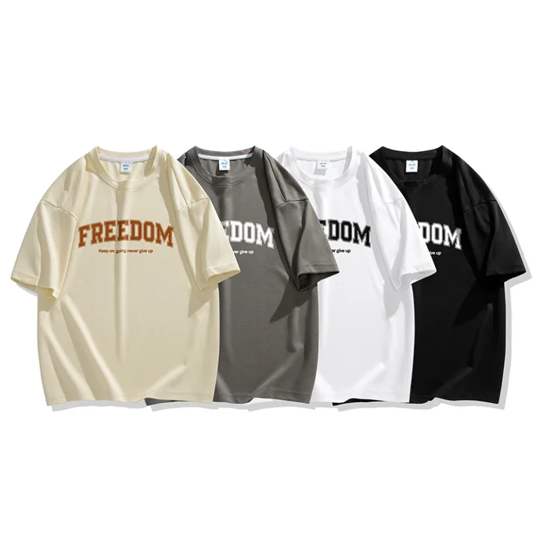 Custom-Logo-Print-T-shirts-100-Polyester-Breathable-Fabrics-Oversize-Short-Sleeved-Tee-Summer-Mens-T-shirts