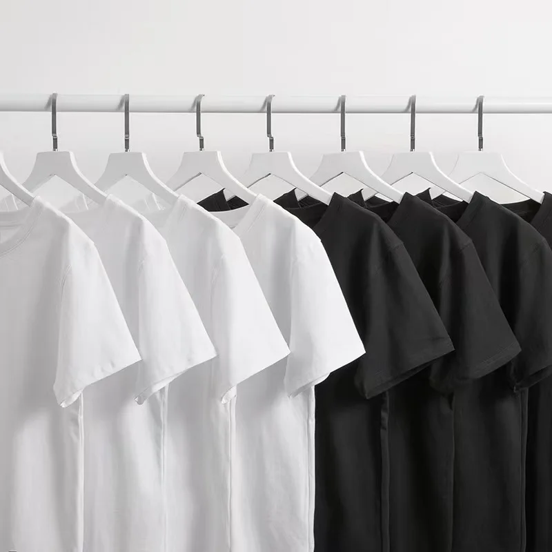 Custom-Logo-Printing-Tshirt-Man-Clothes-Black-T-Shirt-Round-Neck-Blank-Short-Sleeve-100-Cotton-Plain-Men-Tshirt