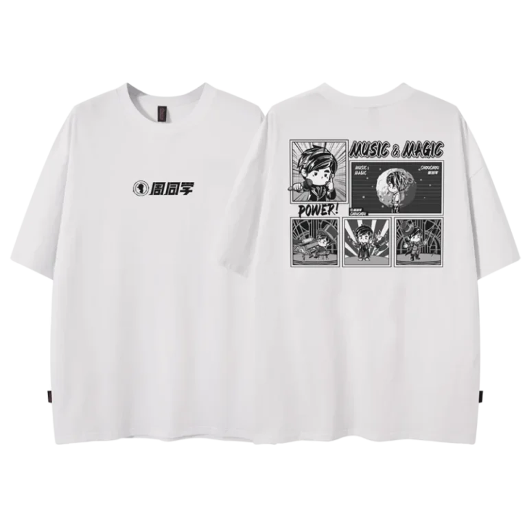 Custom-Logo-Silk-Screen-Printed-Mens-T-Shirt-100-Cotton-Oversized-Boxy-Fit-Short-Sleeve-260g-Breathable-Hip-Hop-Style