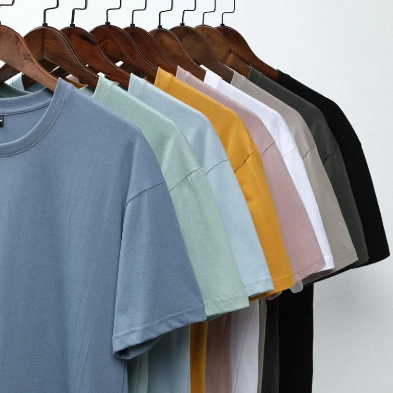 Custom-Logo-Soft-and-Comfortable-Cotton-t-Shirt-Heavygsm-Fabric-Men-Women-White-T-shirt-for-Men