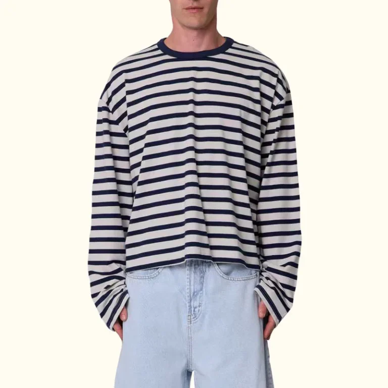 Custom-Long-Sleeve-Men-T-Shirts-Striped-Oversize-Loose-Tee-Soft-Cotton-Men-Causal-T-Shirts