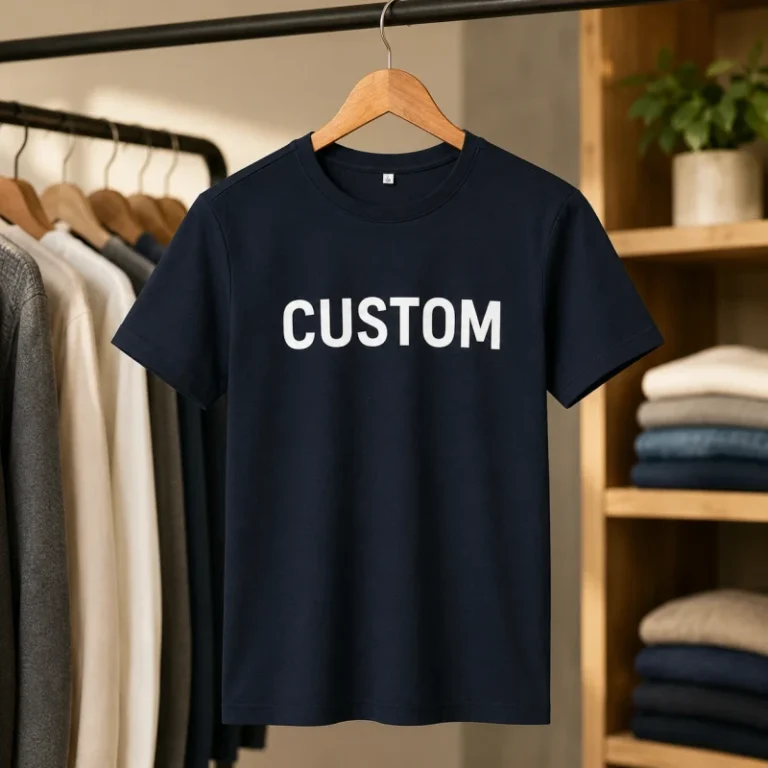 Custom-Made-Mens-Plain-T-Shirt-OEM-Custom-Logo-Print-Soft-Cotton-Crew-Neck-T-Shirt-for-Casual-Wear
