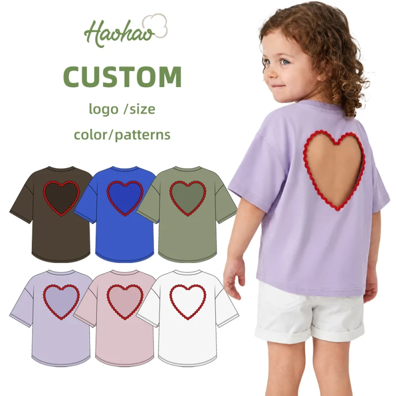 Custom-Manufactured-Clothing-Child-Baby-Tee-Summer-Cooling-Hollow-Design-Kids-T-Shirt-Breathable