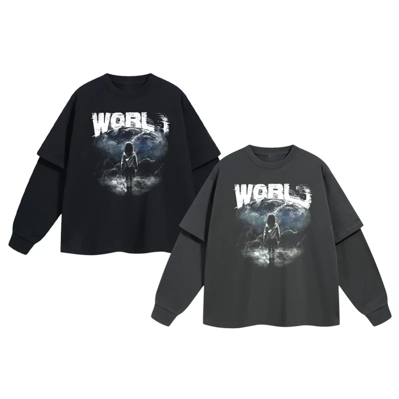Custom-Mens-100-Cotton-Oversized-Heavyweight-Drop-Shoulder-Long-Sleeve-T-Shirt-Men-Double-Sleeves-Long-Sleeve-T-Shirts