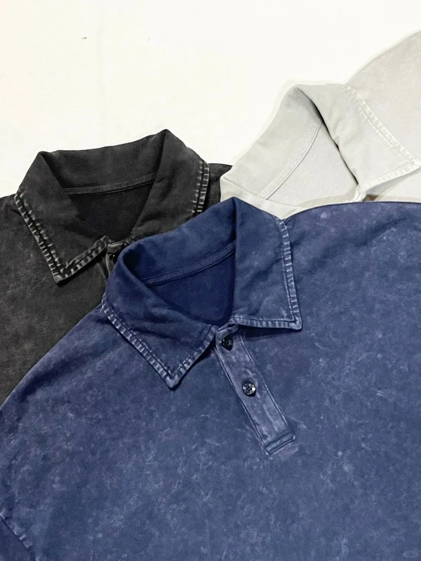Custom-Mens-Casual-Cotton-Polo-Shirt-For-Men-Short-Sleeve-Vintage-Wash-Polo-Shirts-High-Quality