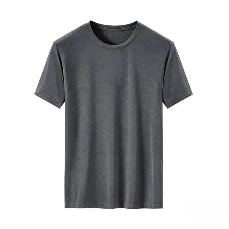 Custom-Mens-Crew-Neck-T-Shirt-Breathable-Skin-Friendly-Casual-Short-Sleeve-Size-Available