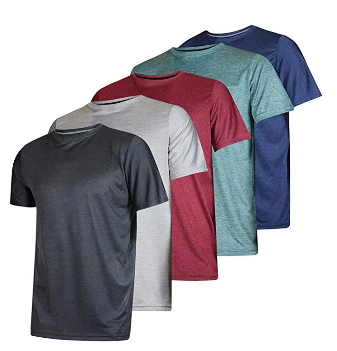 Custom-Mens-Dry-Fit-Moisture-Wicking-Polyester-Crew-Design-T-Shirt-For-Running