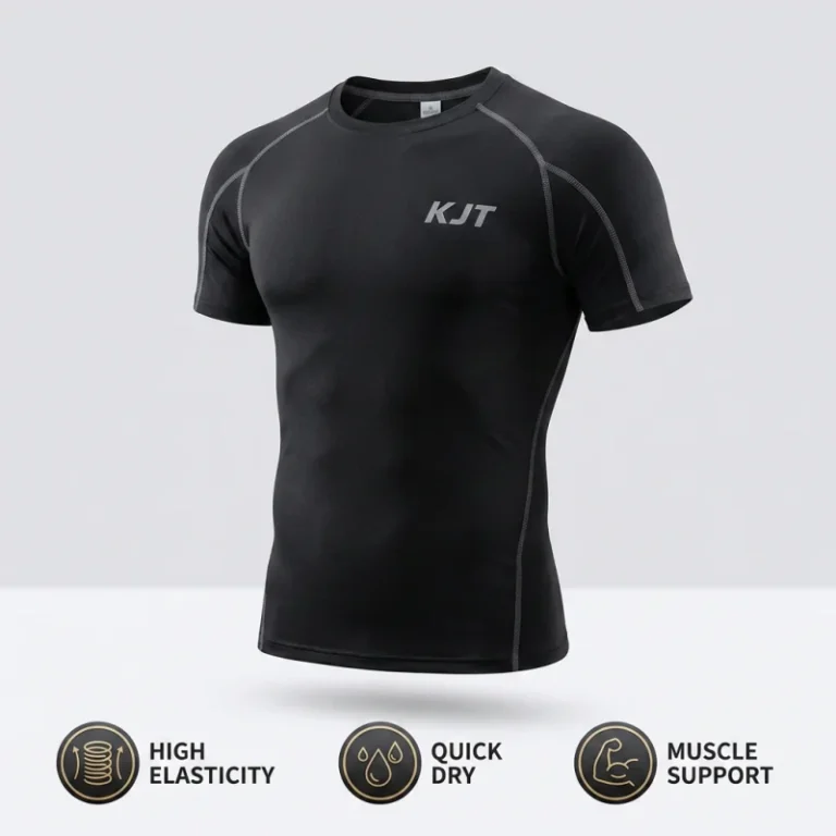 Custom-Mens-Lightweight-Breathable-Short-sleeved-Sports-Running-Training-T-shirt-Quick-drying-Compression-Muscle-Gym