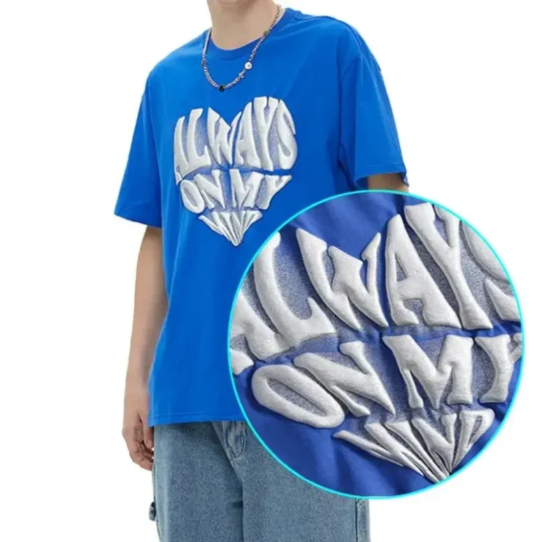 Custom-Mens-Oversized-T-shirt-Puff-Print-logo-100-Cotton-Plus-Size-Tee-Shirt-Loose-Fit-t-Shirt