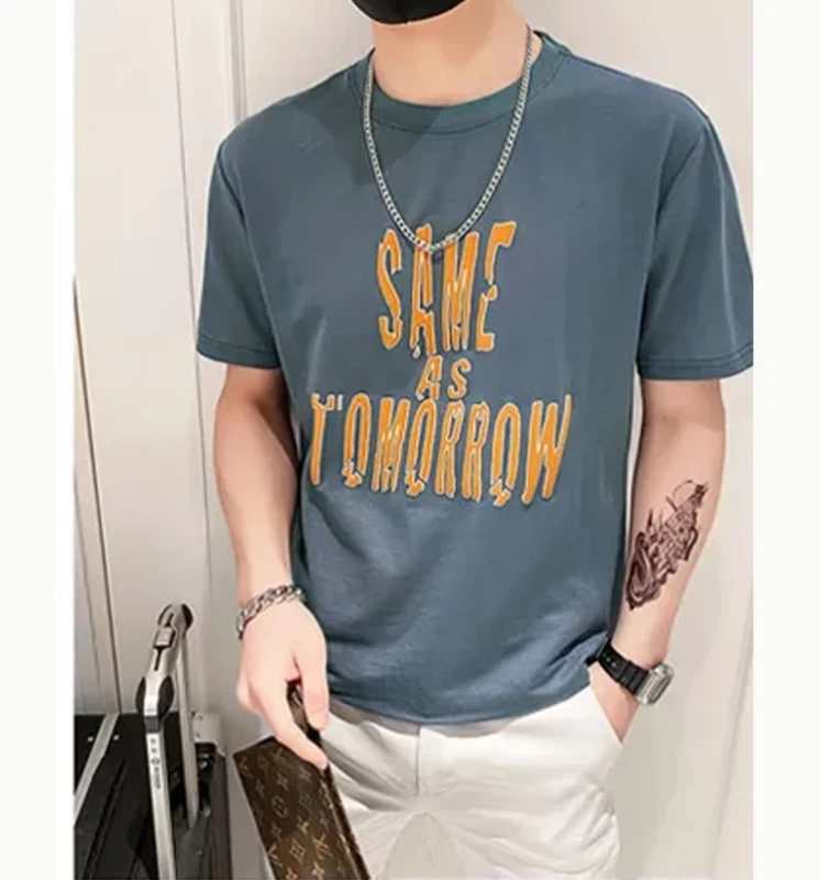 Custom-Mens-T-Shirts-Printing-Polyester-Sublimation-Graphic-Printed-Organic-Cotton-Tshirts