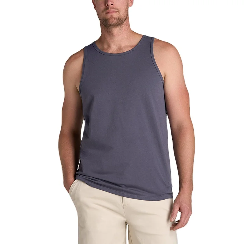 Custom-Mens-Tank-Versatile-Universal-Tank-Top-for-Men-Cotton-Bamboo-Tank-Top-for-Tall-Men-Breathable