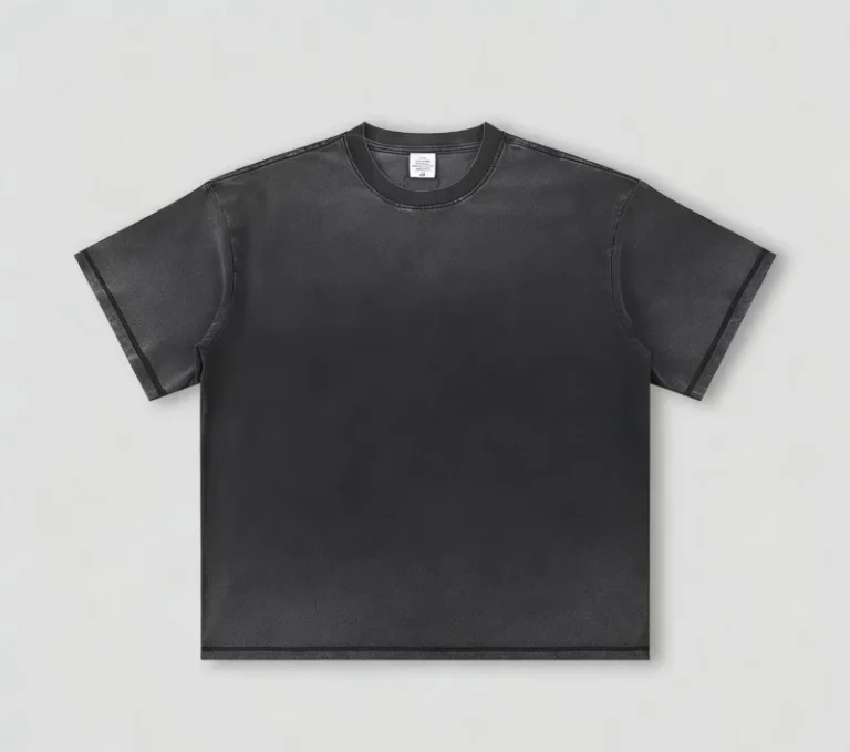 Custom-Mens-Vintage-250-GSM-Knitted-Printed-T-shirts-Sun-Faded-Distressed-Oversized-Acid-Stonewash-100-Cotton-1