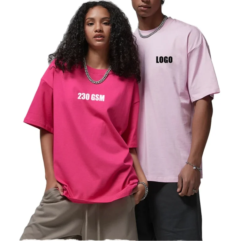 Custom-Mens-Workout-Heavyweight-High-Quality-Solid-Color-230-GSM-Oversized-Fashion-O-Neck-T-Shirt-Washed-Blank-Anti-Wrinkle