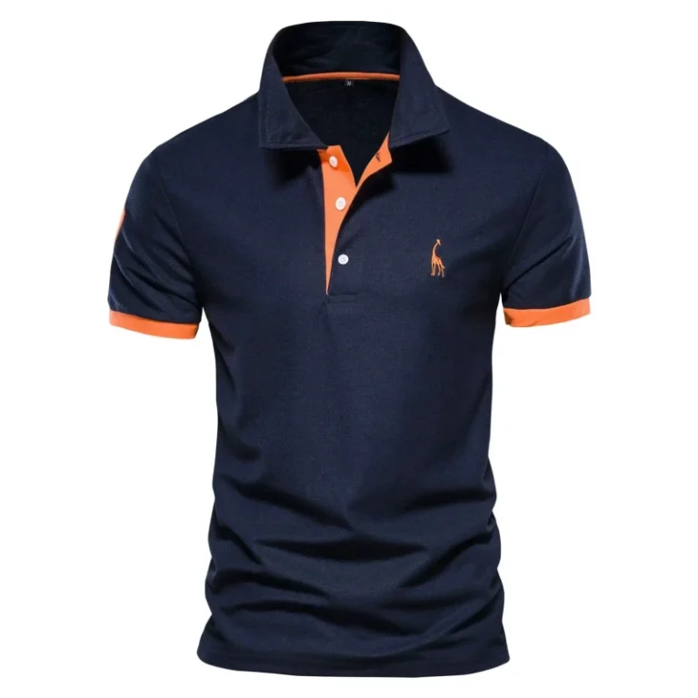 Custom-OEM-Embroidered-Logo-Mens-Polo-Shirts-Anti-Pilling-Pique-Knit-Short-Sleeve-Tees-For-Summer-Casual-Business