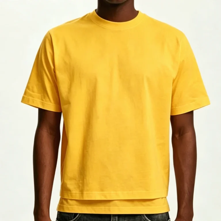 Custom-Oversized-Heavyweight-Cotton-T-shirt-for-Men-Streetwear-with-Ribbed-Crew-Neck-Vintage-Acid-Wash-Tshirts