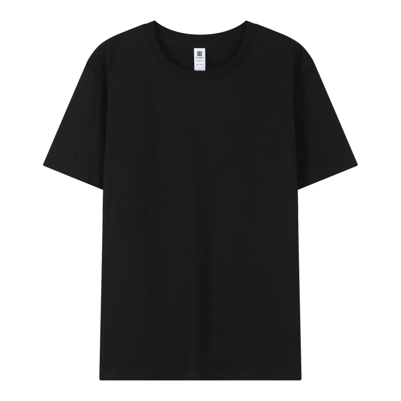 Custom-Oversized-T-shirt-Men-220-Gsm-Cotton-Basic-Blank-O-Neck-Short-Sleeve-T-shirt-for-Men-Summer