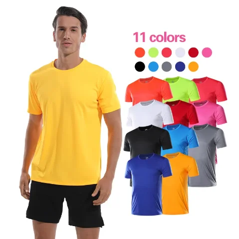Custom-Print-Logo-Blank-Tshirt-Men-Sportswear-Slim-Fit-T-shirt