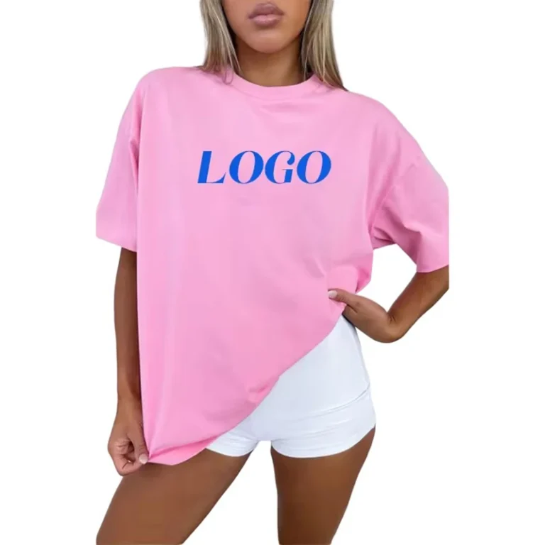 Custom-Print-Logo-Blanks-Cotton-Fashion-Ladies-High-Quality-Women-Girls-Casual-Pink-T-Shirts-for-Women