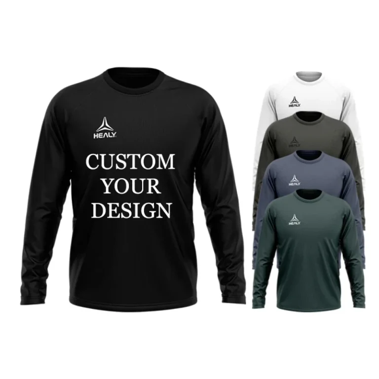 Custom-Print-Long-Sleeve-T-shirt-Oversized-Fitted-Heavyweight-Long-Sleeve-Cotton-T-shirts-Round-Neck-Sleeve-Tee-T-Shirt-for-Men