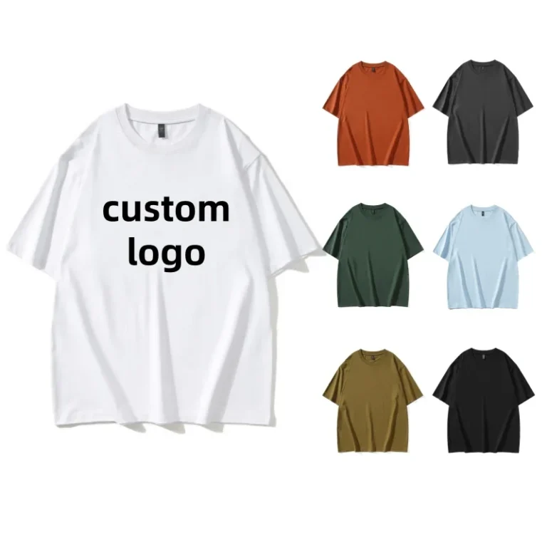 Custom-Print-Neck-Logo-Heavyweight-Organic-Cotton-Casual-T-Shirts-DTG-Blank-T-shirt-Custom-Logo-Oversized-Loose-Mens-T-shirt