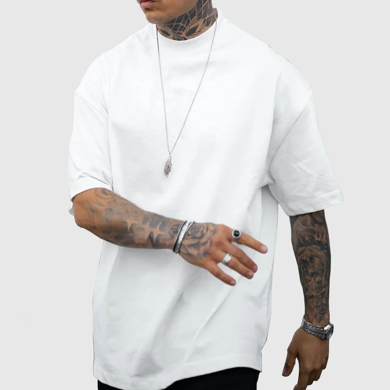 Custom-Print-Neck-logo-Heavyweight-Organic-Cotton-t-Shirts-High-Quality-Blank-Custom-t-Shirt-Oversized-Mens-T-shirt