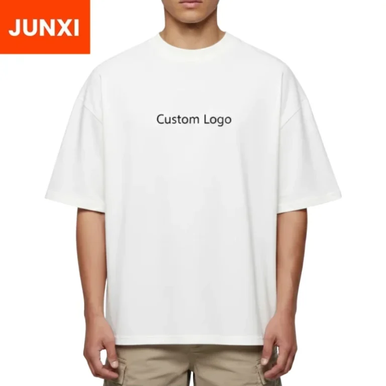 Custom-Print-Oversized-Cotton-T-shirt-Short-Sleeve-Round-Neck-Loose-Blank-Plain-Mens-T-shirts