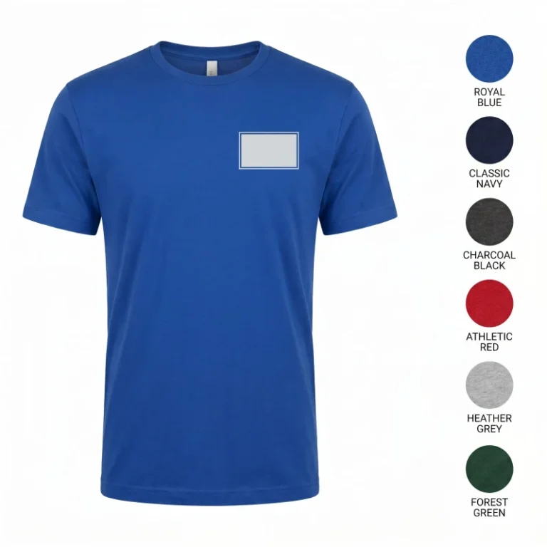 Custom-Print-Plain-Blank-Short-Sleeve-T-Shirts-for-Printed