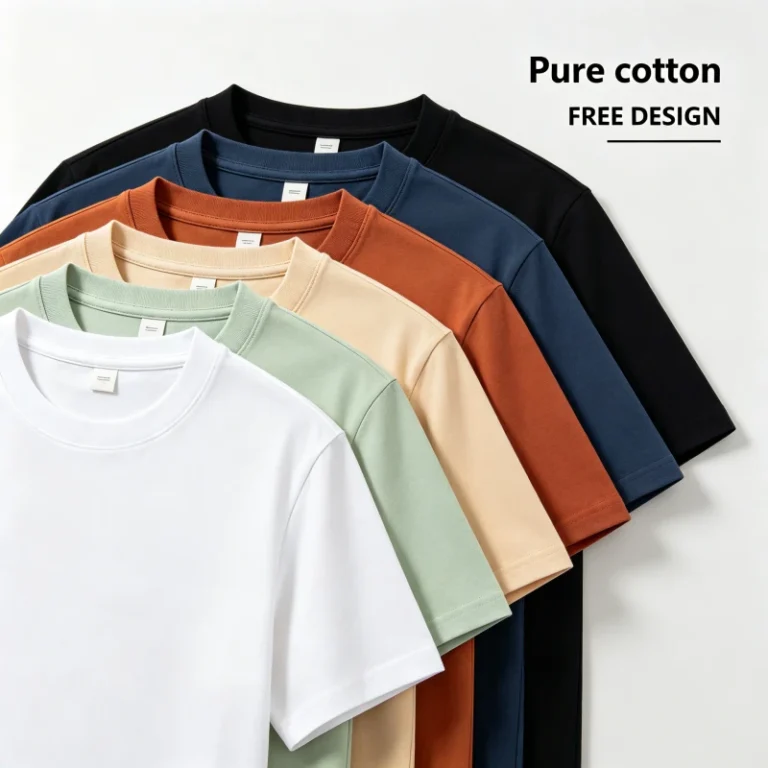 Custom-Printed-Fashionable-Cotton-Solid-Tshirts-Puff-Print-Comfortable-Wear-Logo-Embroidery-Small-MOQ-Welcome