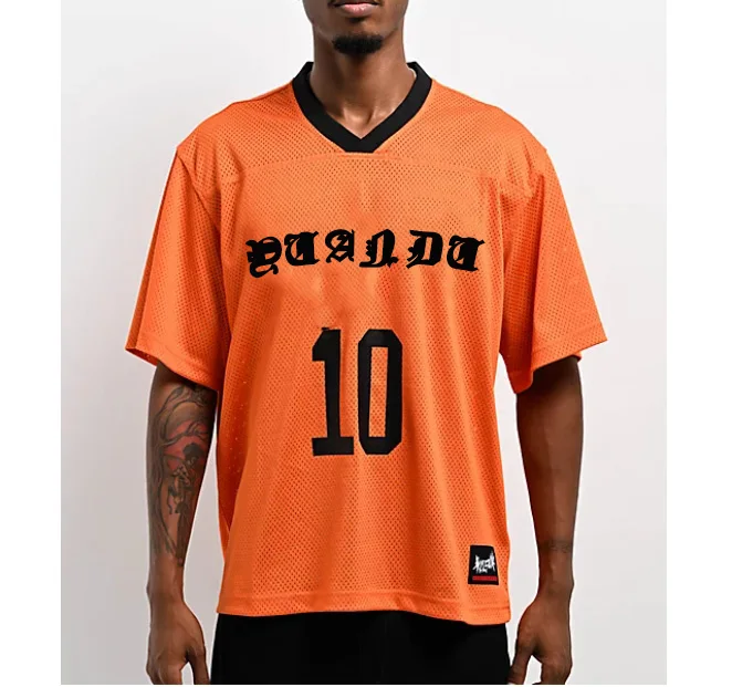 Custom-Printed-Jersey-High-Quality-Round-V-Neck-Oversized-Streetwear-Boxy-Football-Shirt-Sports-Men-T-Shirt-Polyester-Jersey