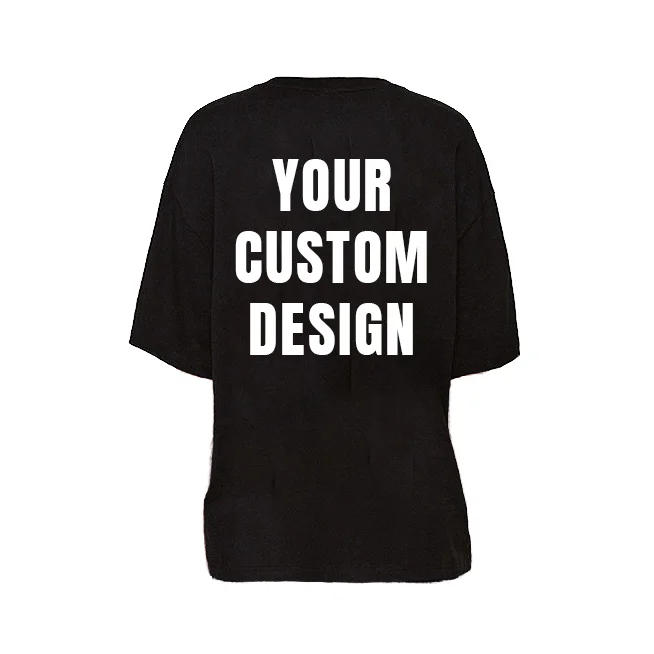 Custom-Printed-Logo-100-Premium-Cotton-Tshirt-Mens-Customized-Personalize-Own-Design-T-shirt-for-Men