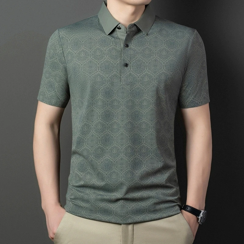 Custom-Printed-Mens-Short-Sleeve-Polo-Shirts-Stylish-Turn-Collar-for-Business-for-Summer-Men-T-shirts