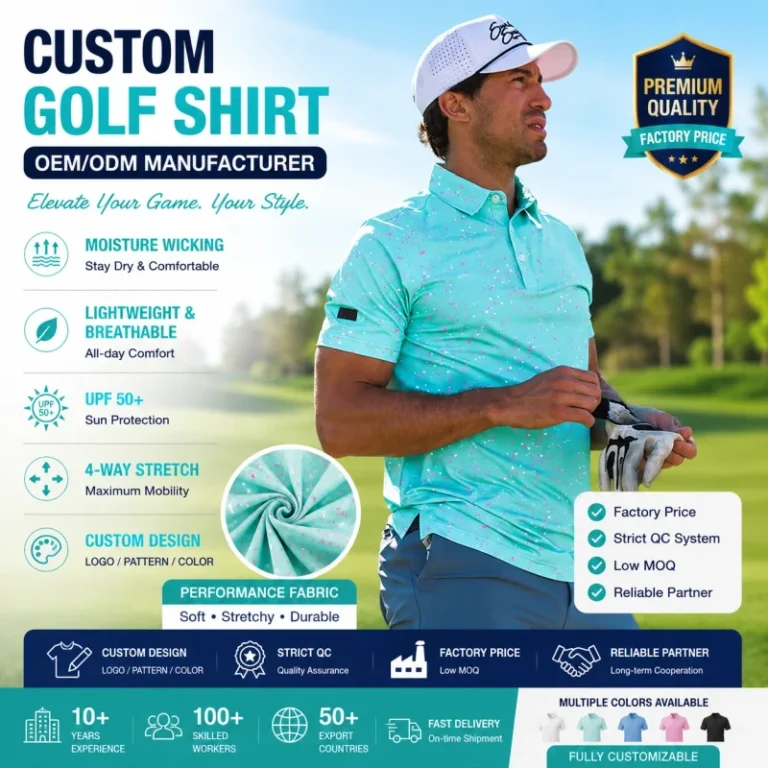Custom-Printed-Polo-T-Shirt-Slim-Fit-Breathable-Moisture-Wicking-Quick-Dry-Performance-Mens-Short-Sleeve-Golf-Shirt