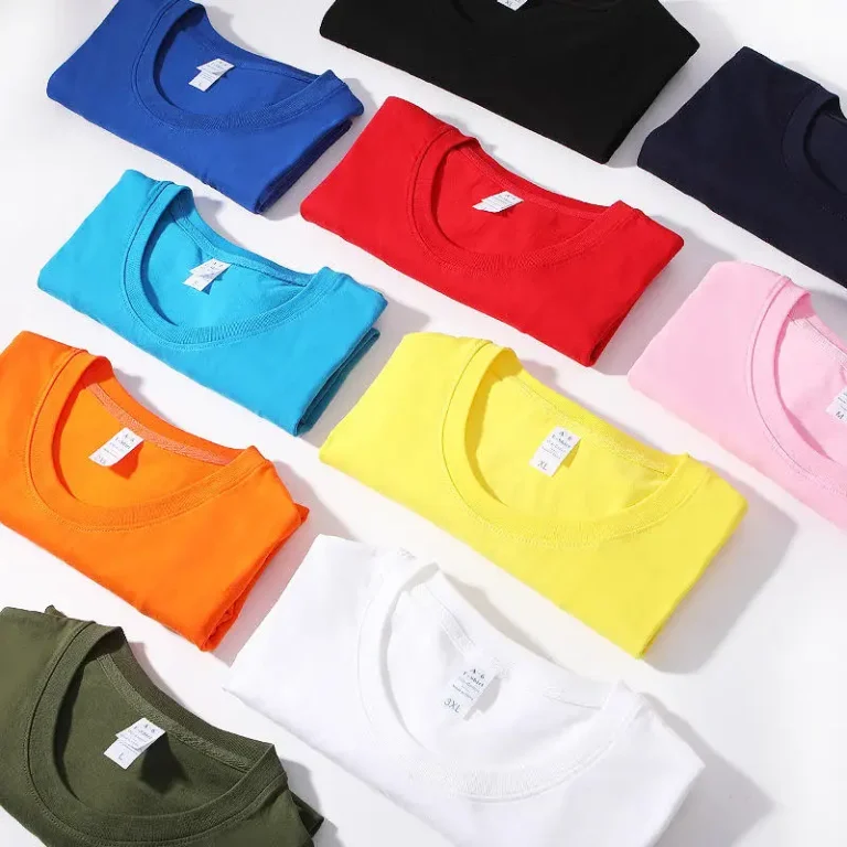 Custom-Printed-Unisex-T-Shirts-100-Polyester-or-Polyester-Blend-Mens-Logo-Tshirts-Knitted-Fabric