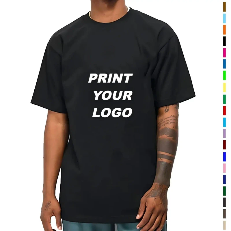 Custom-Printed-logo-100-Premium-Cotton-Tshirt-Mens-Customized-Personalize-Brand-Tshirt-Manufacturer-Own-Design-T-shirt-for-Men-2