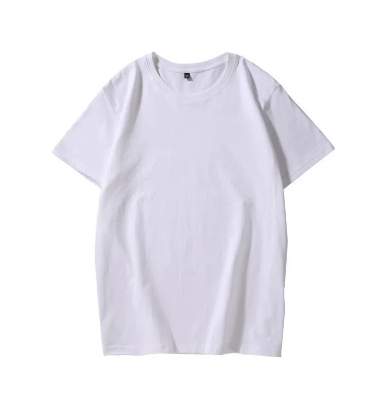 Custom-Printing-Embroidery-LOGO-200gsm-100-Combed-Cotton-T-shirts-Solid-Loose-Oversize-Short-Sleeve-T-shirt