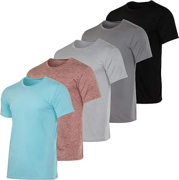 Custom-Printing-Mens-T-Shirts-Sport-Running-Tshirt-Athletic-Mesh-Black-T-Shirts