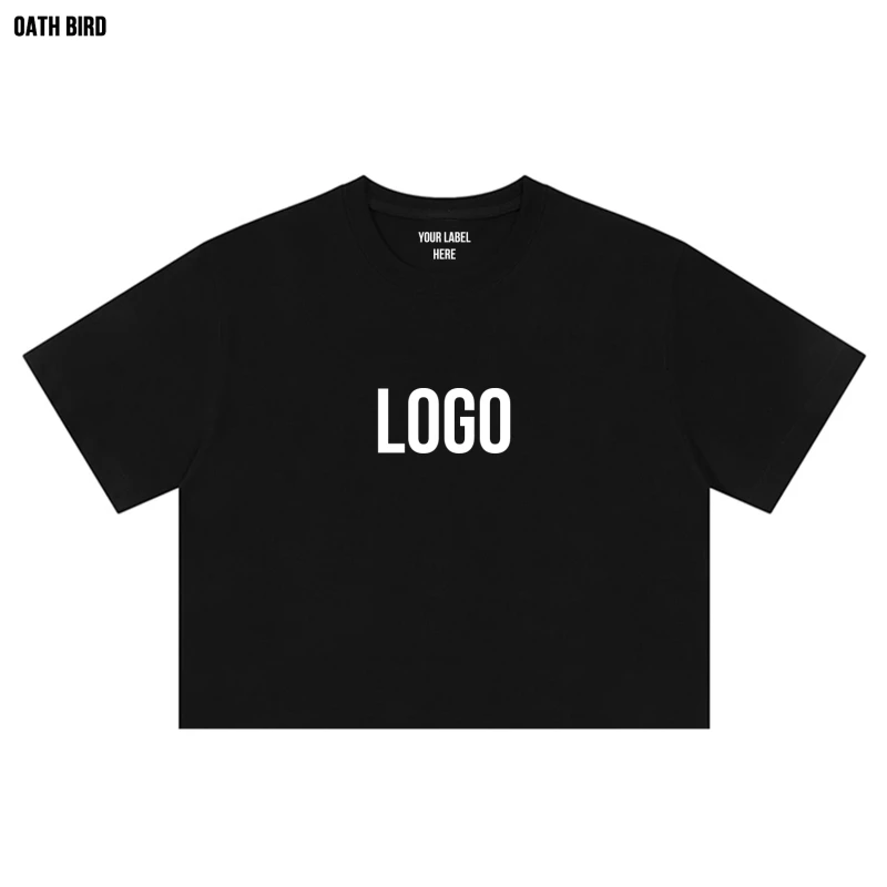 Custom-Printing-Your-Own-Brand-Design-Logo-Label-Crop-Tshirt-100-Cotton-Oversized-Graphic-Tees-Loose-Fit-Crop-Tops-for-Women