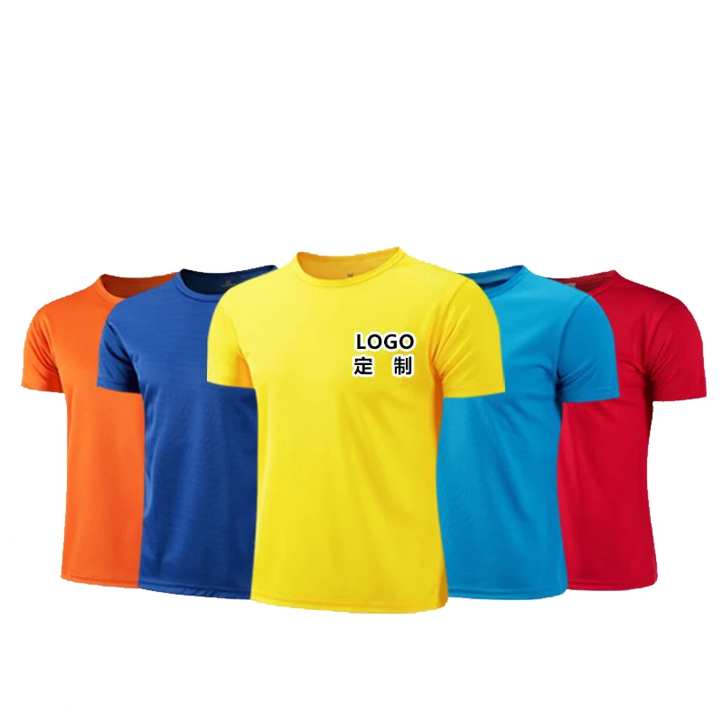 Custom-Promotional-Polyester-Mesh-Sports-Quality-Team-T-shirt-for-Election-and-Marathon