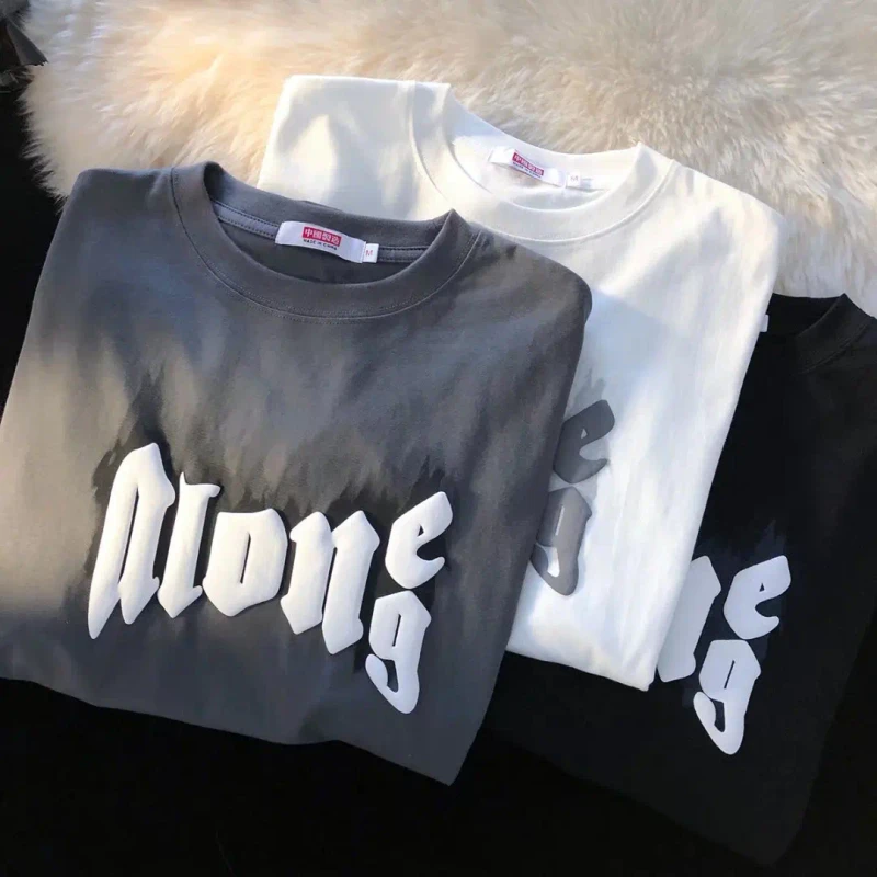 Custom-Puff-Print-Tshirt-Oversized-Heavyweight-Mens-T-shirts-Custom-Screen-Logo-3D-Puff-Print-T-Shirt-for-Men