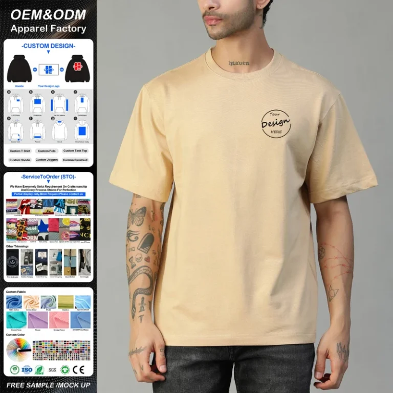 Custom-Puff-Printing-210g-Polyester-Solid-Anti-Wrinkle-Breathable-Eco-Friendly-Casual-Blank-Custom-Logo-T-Shirt-Men