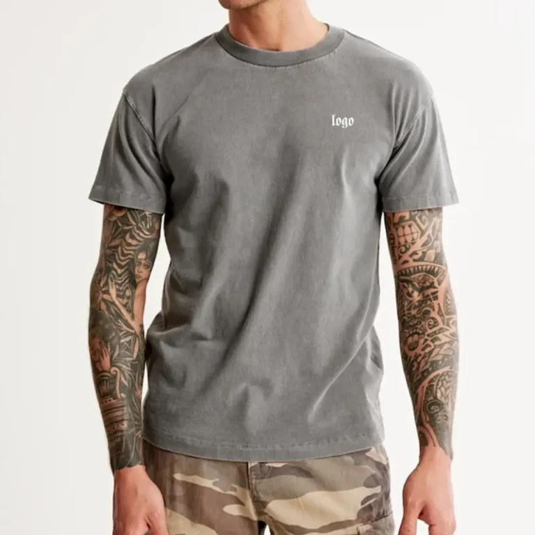 Custom-Running-Men-Sports-Wear-Cotton-Acid-230g-Washed-Oversized-Fitness-Training-Gym-T-Shirts