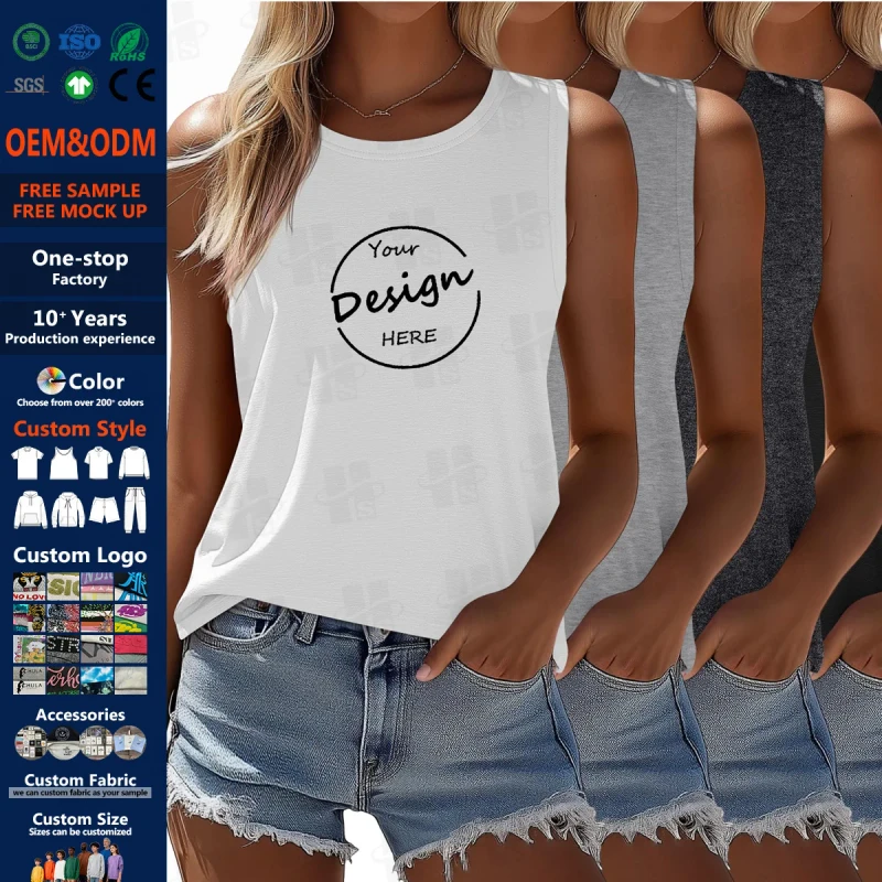 Custom-Screen-Print-Plain-Ladies-Soft-Modal-Tank-Top-Casual-Viscose-Rayon-Tshirt-for-Sleeveless-T-Shirt-for-Women