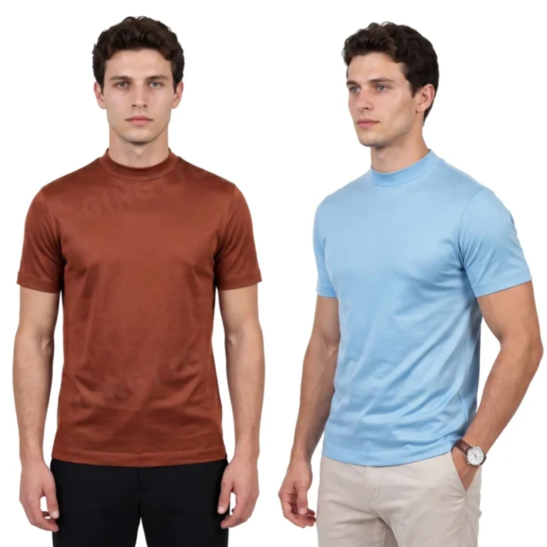 Custom-Shine-Mens-T-shirts-Mercerized-Cotton-Breathable-Blanks-Prints-T-shirt-For-Men