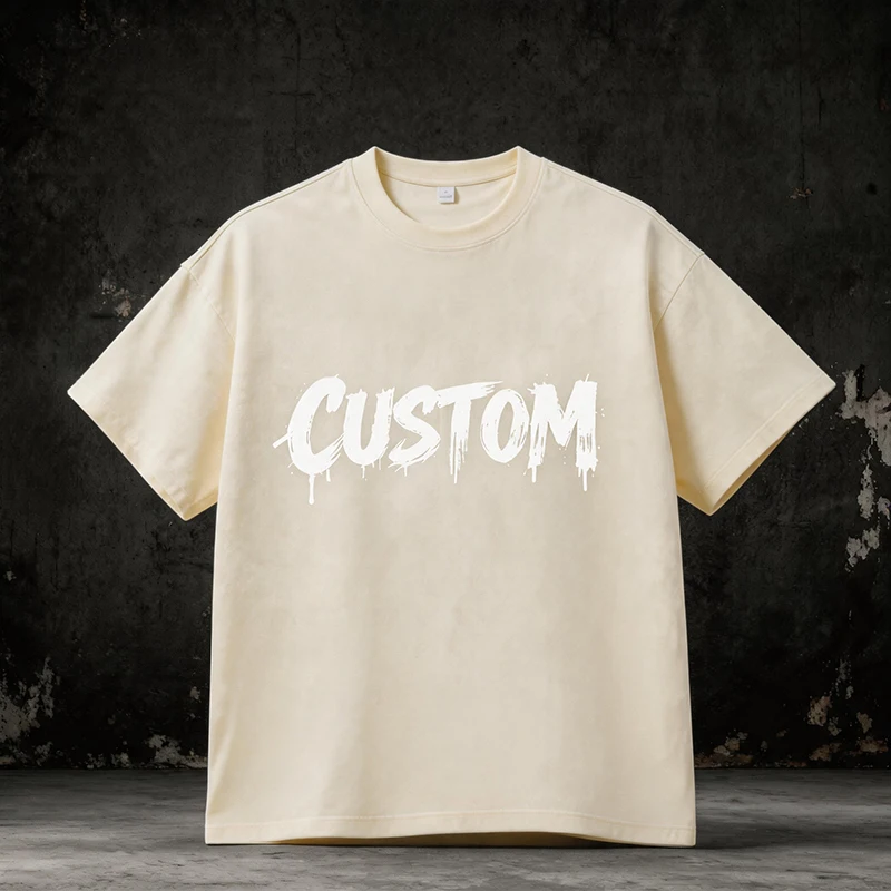 Custom-Short-Sleeve-Good-Embroidery-Print-OEM-Printing-Anime-Clothing-Oversized-Streetwear-100-220g-MOQ-1-T-Shirt-1