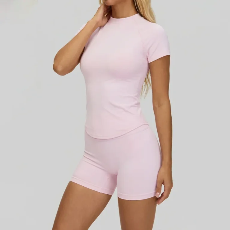 Custom-Short-Sleeve-Top-Shirt-Fitness-Yoga-Wear-Women-Gym-Fitness-Workout-Yoga-Top-For-Women