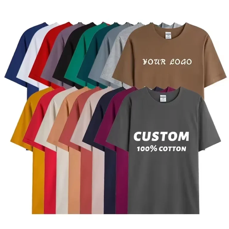 Custom-Silk-Screen-Printing-Embroidery-of-Your-Brand-Logo-100-Pure-Cotton-T-Shirt-Blank-Mens-Casual-T-Shirt