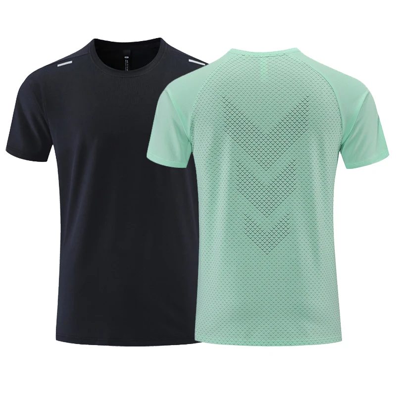 Custom-Summer-Breathable-Polyester-Quick-Dry-Running-T-Shirt-for-Men-Fitness-Athletic-Gym-Sports-Wear-Mens-T-Shirts