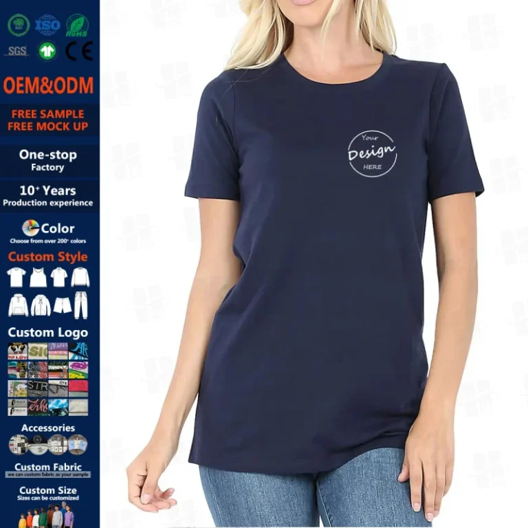 Custom-Summer-Breathable-Soft-Cotton-Womens-T-shirts-Graphic-Women-Soft-Slim-Fit-T-Shirt-with-Custom-Printing-Logo